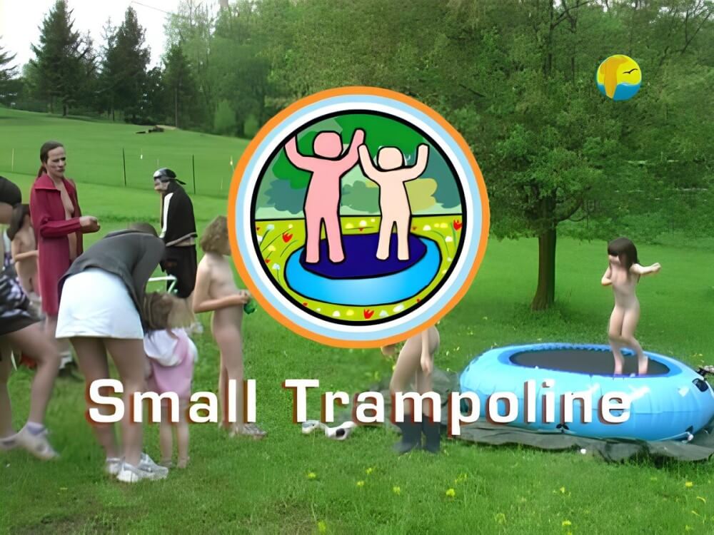 Naturist Freedom: Small Trampoline - nudism in the world