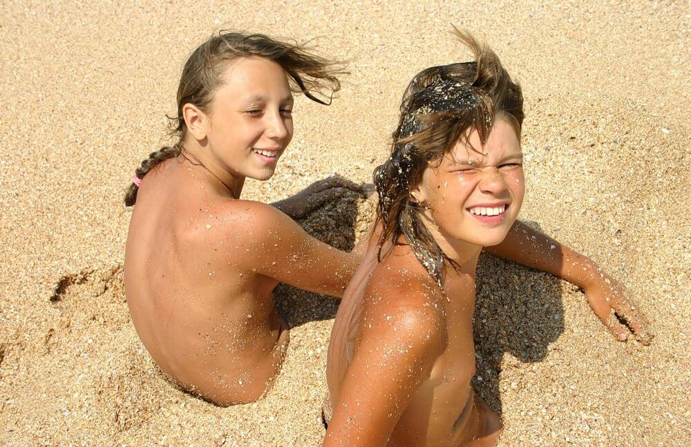 Ocean Beach Relaxing Photo Set - nudism in the world