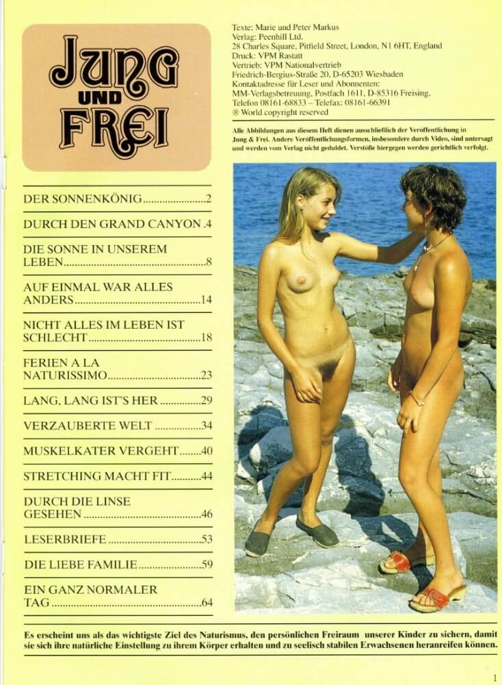 Jung und Frei Nr 76 - nudism in the world