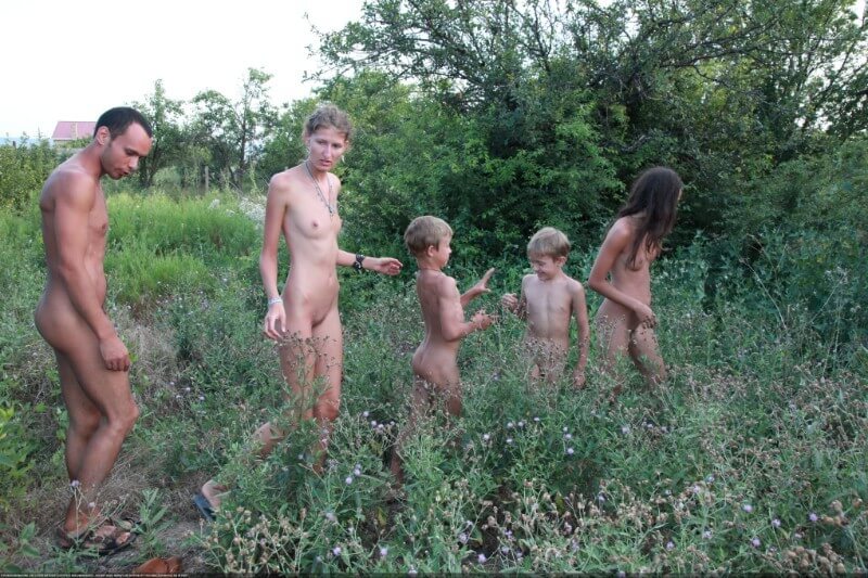 A quaint village home town photos - nudism in the world