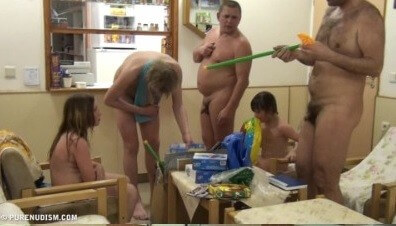 Pool jacuzzi and paints Full HD - nudism in the world