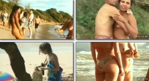 A real nude beach video - nudism in the world