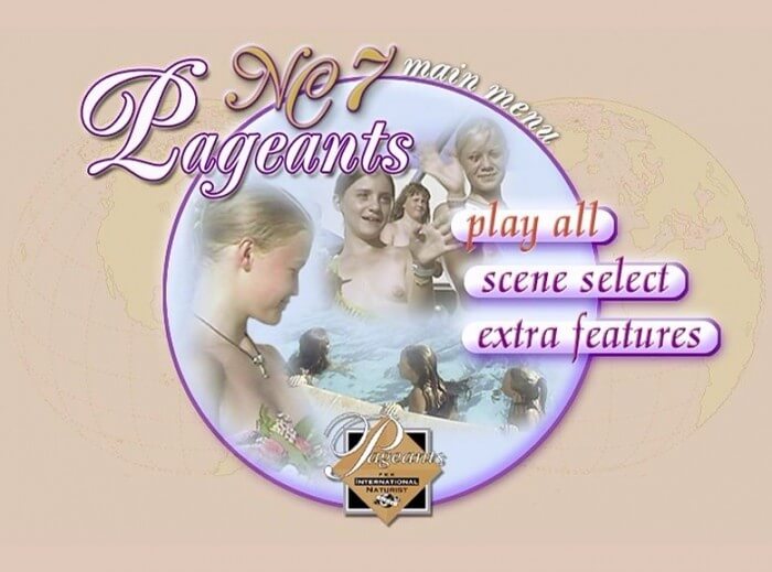 Pageants France # 7 1999 DVD video - nudism in the world