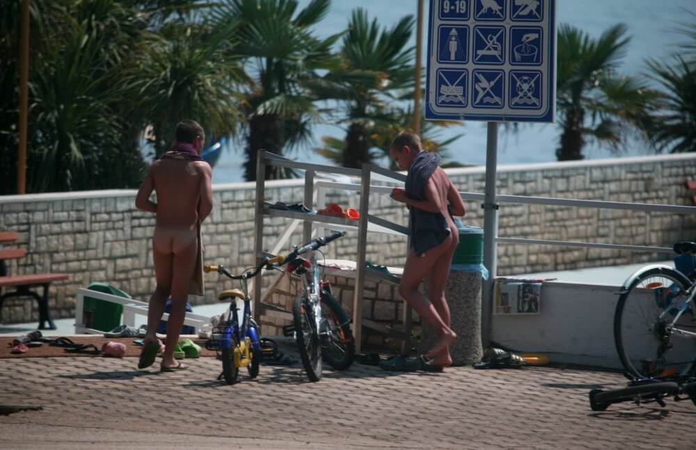 Nudism in a German water park photo - nudism in the world
