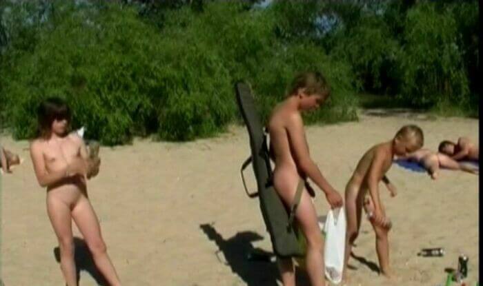 Enature video - Naked Shoot Out - nudism in the world