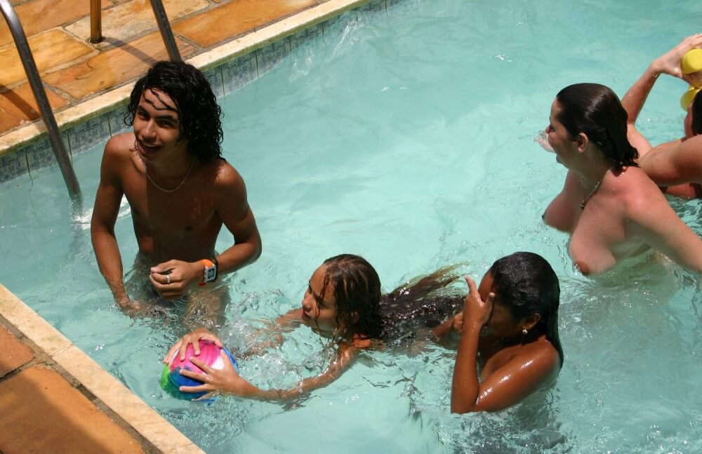 Brazilian Near Pool Profile pics - nudism in the world