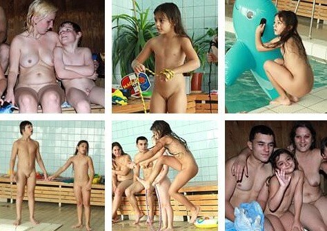 Pool and a sauna photo gallery - nudism in the world