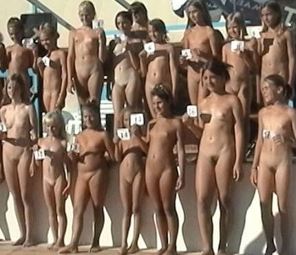 Pageant Family Lines Full HD video - nudism in the world