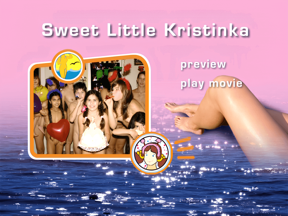 Naturist Freedom: Sweet Little Kristinka DVD - nudism in the world